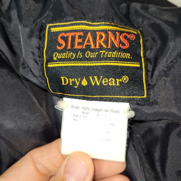 Vtg Stearns Jacket Mens Sz XXL Mossy Oak Hunter Woodlands Camo Y2k Fall Winter - Picture 8 of 16